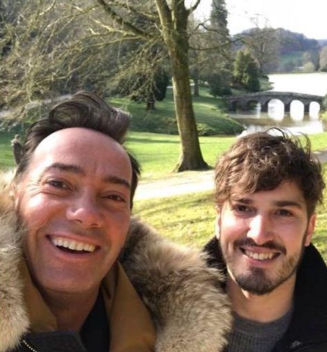  'He's a keeper'... Craig dating horticulturalist Jonathan Myring, right, after meeting via a friend during the Strictly tour