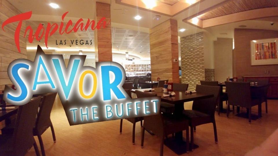 Enjoy a a free sitting at Tropicana’s iconic Savor The Buffet