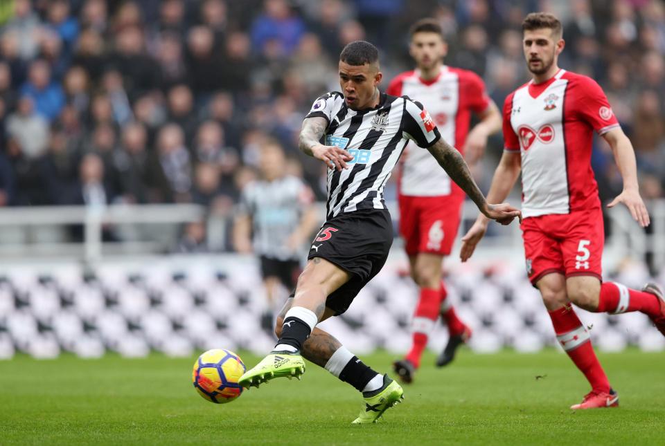  Kenedy fired in the opener after just two minutes at St James' Park