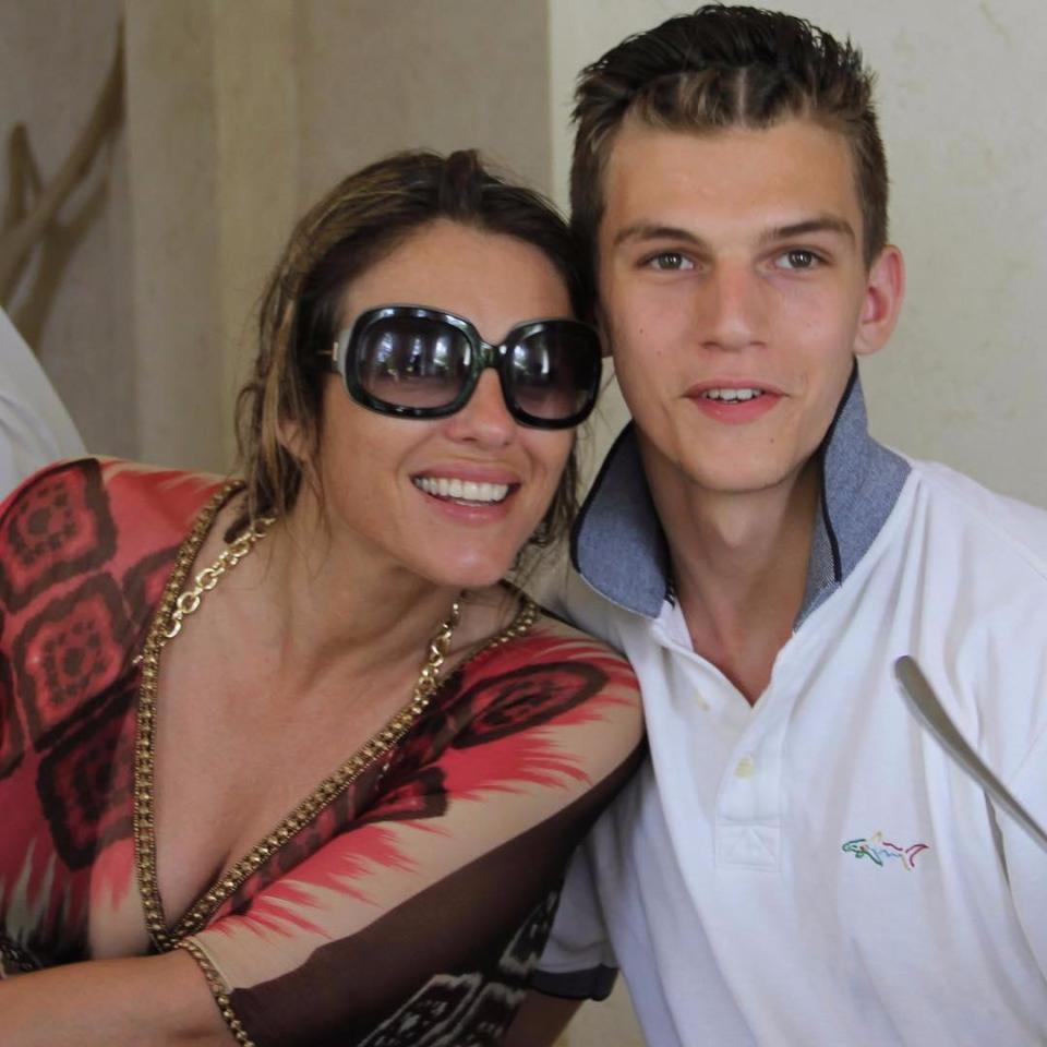  Liz Hurley's nephew Miles, 21, was stabbed repeatedly last Thursday in London