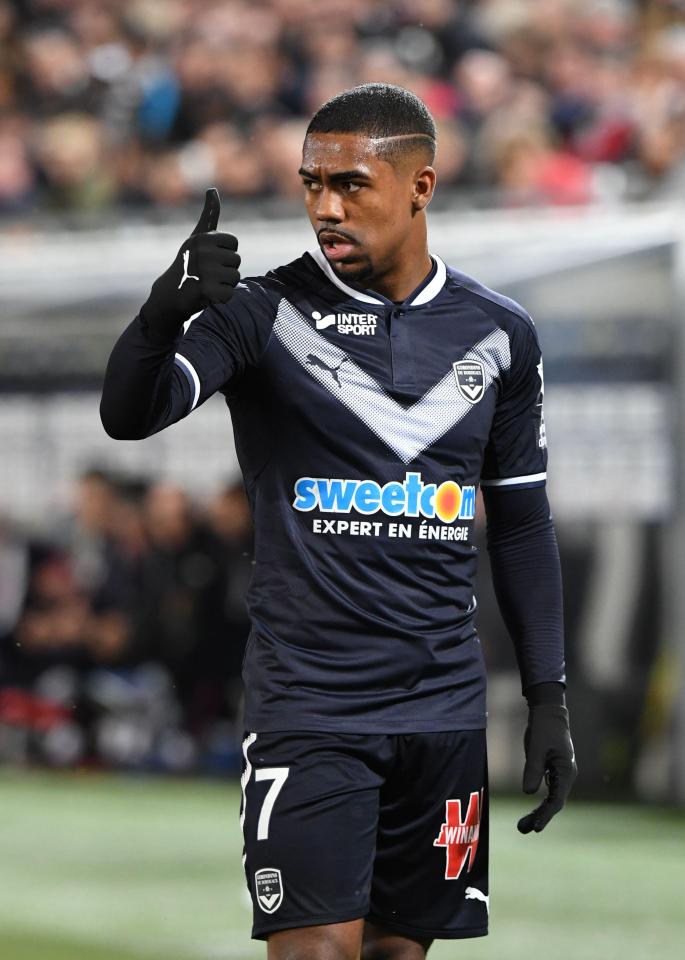  Arsene Wenger is a huge admirer of Malcom