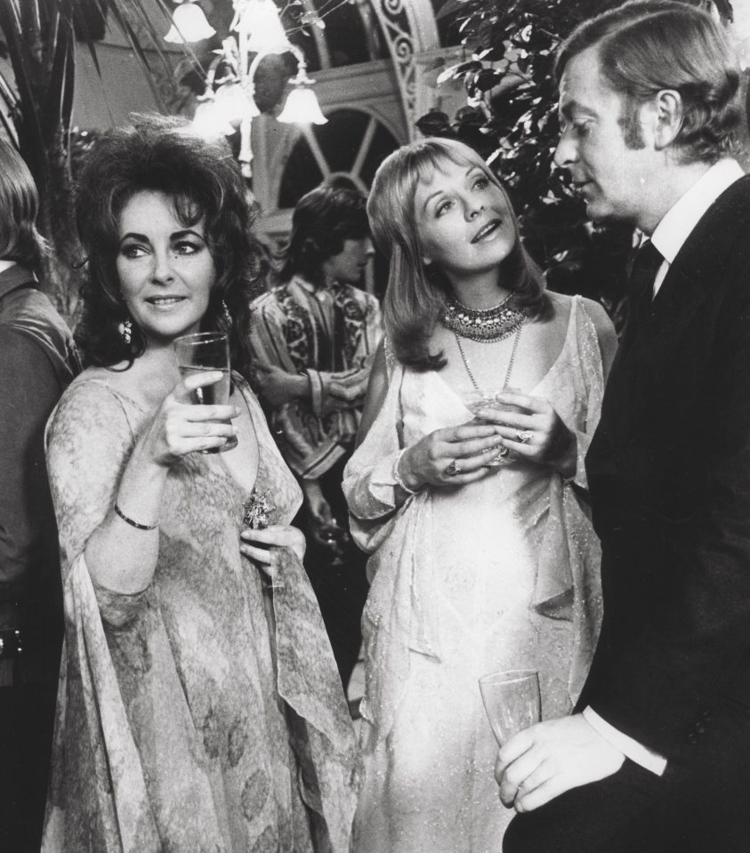  Caine worked with actress Susannah York and, far left, the late Liz Taylor and says he 'got 10 per cent of what she was paid'