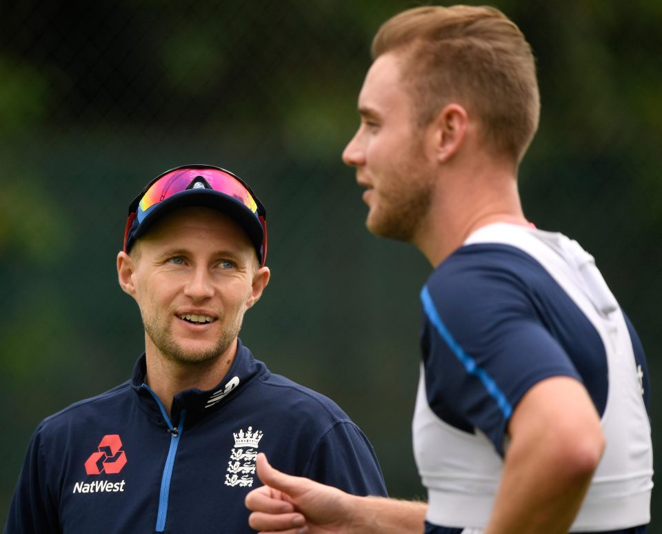  Broad is happy to go along with any decision made by skipper Joe Root