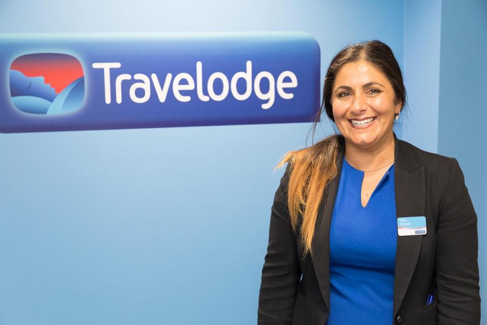  Sara Forouzin,  from Wembley, North West London,  joined Travelodge three years ago as a Bar Cafe team member