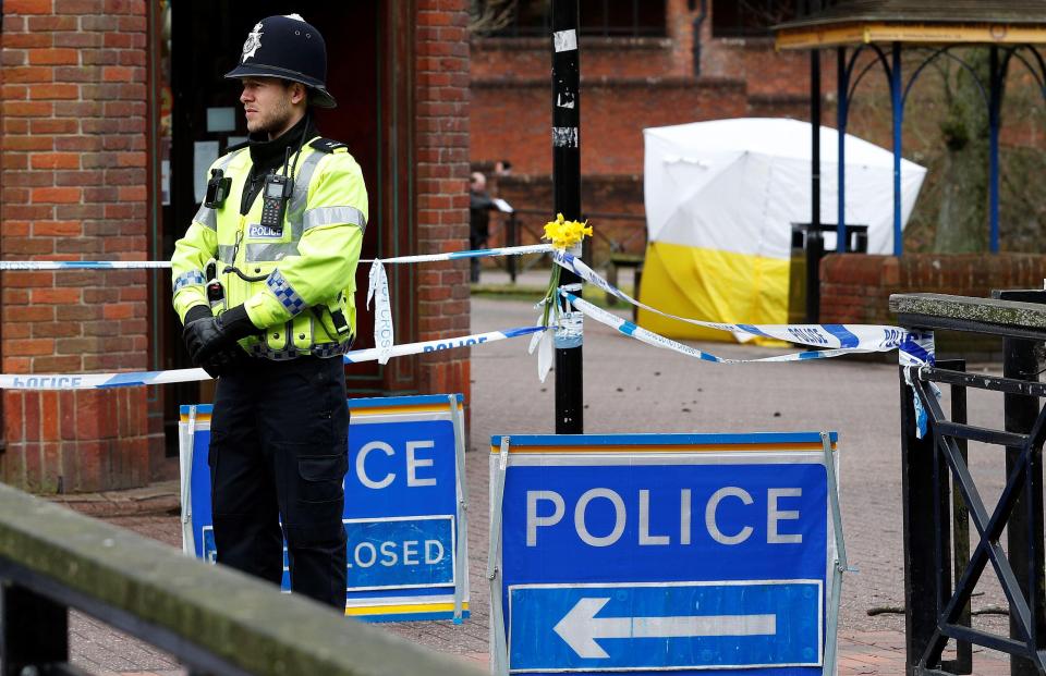  Sergei Skripal and his daughter were found collapsed on a bench in Salisbury on March 4