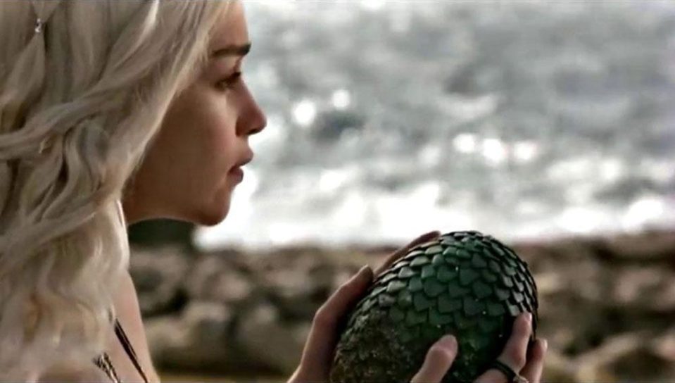  The Morrisons eggs resemble the dragon eggs from the show.