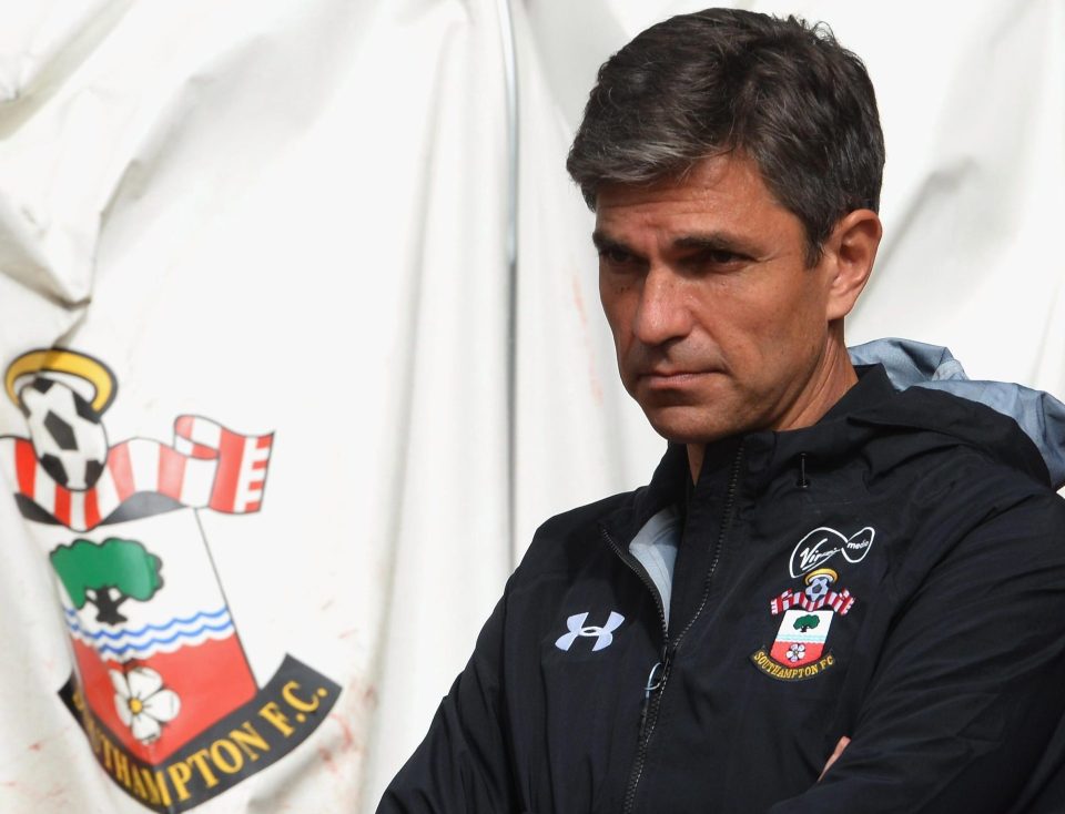 Mauricio Pellegrini has been dumped by Southampton after only arriving in June last year