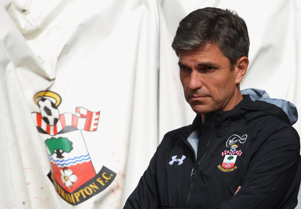  Mauricio Pellegrino is gutted at how his Southampton rein ended