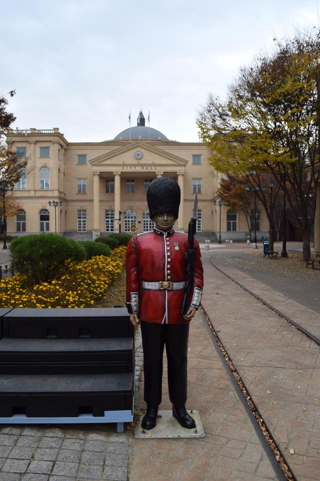  The village even has beefeaters