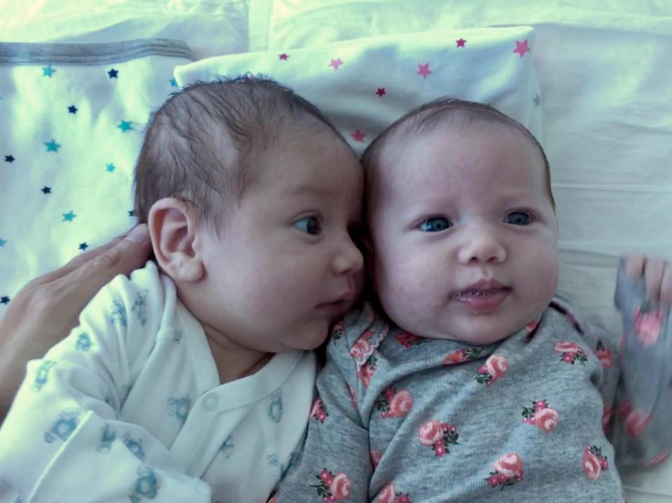  Twins Francisca and Nikolas were seriously injured when a suspected drug driver ploughed into them