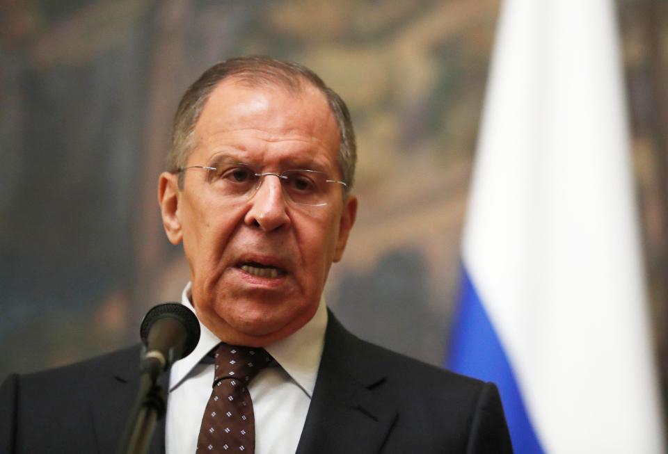  Sergey Lavrov said the British government had refused to provide materials used in the Salisbury incident