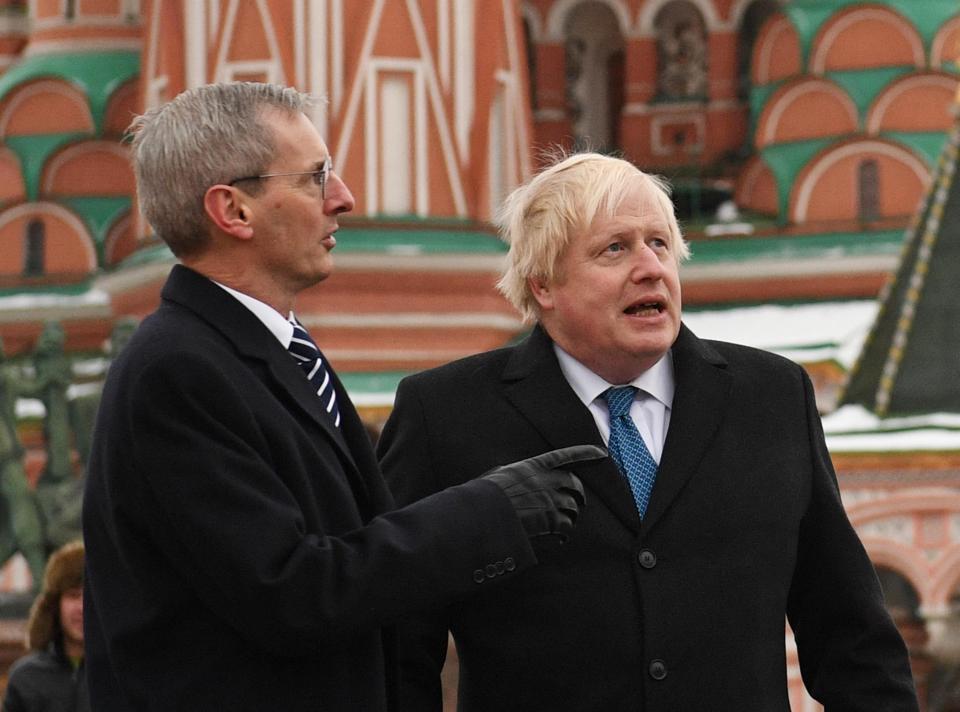  Foreign Secretary Boris Johnson seemed to suggest a boycott was on the cards