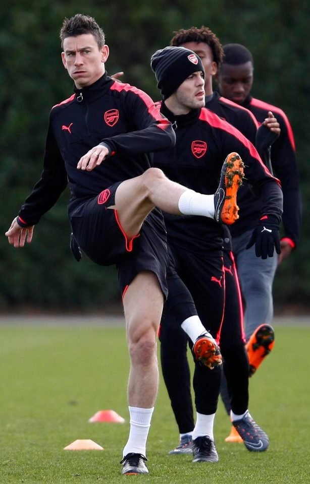 Laurent Koscielny has added a new twist to his career by taking up yoga