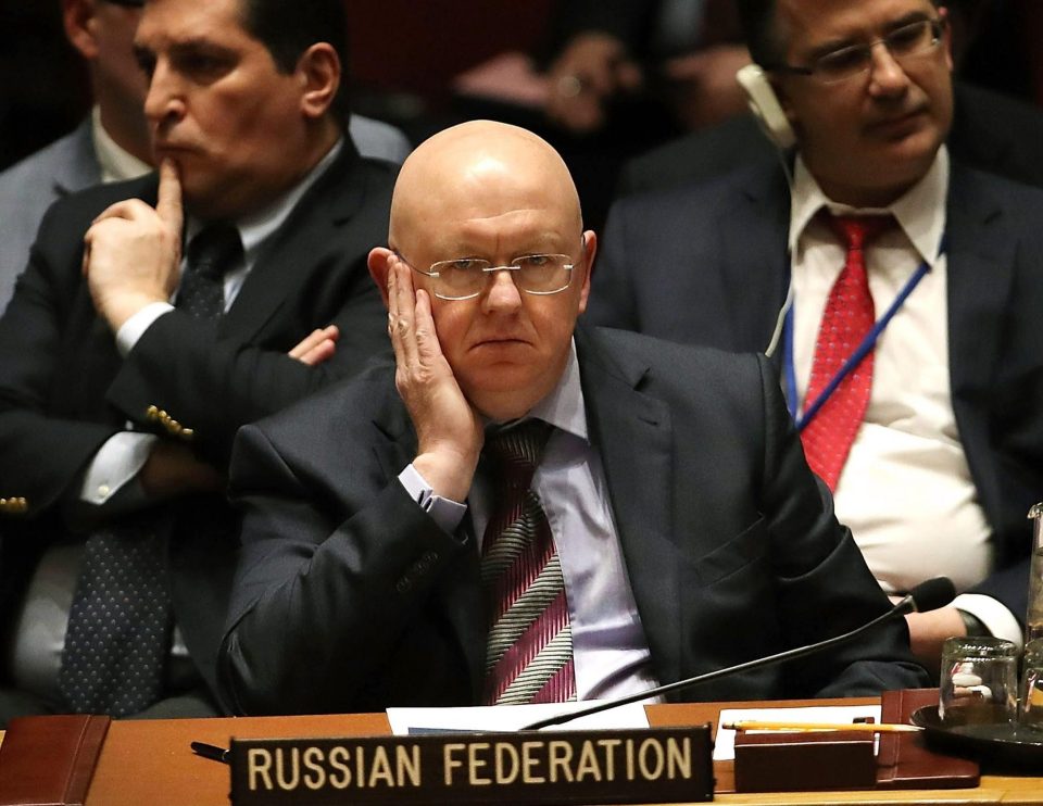  UN envoy Vasily Nebenzya compared the UK to a character from Sherlock Holmes