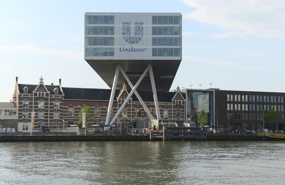  Unilever's Rotterdam base will become the company’s legal headquarters