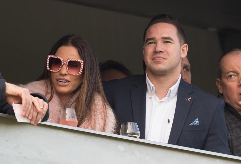  Kieran Hayler stood by Katie's side