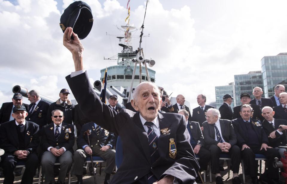  John Harrison is a former Ordinance Artificer on HMS Belfast, leading a reunion of HMS Belfast Veterans