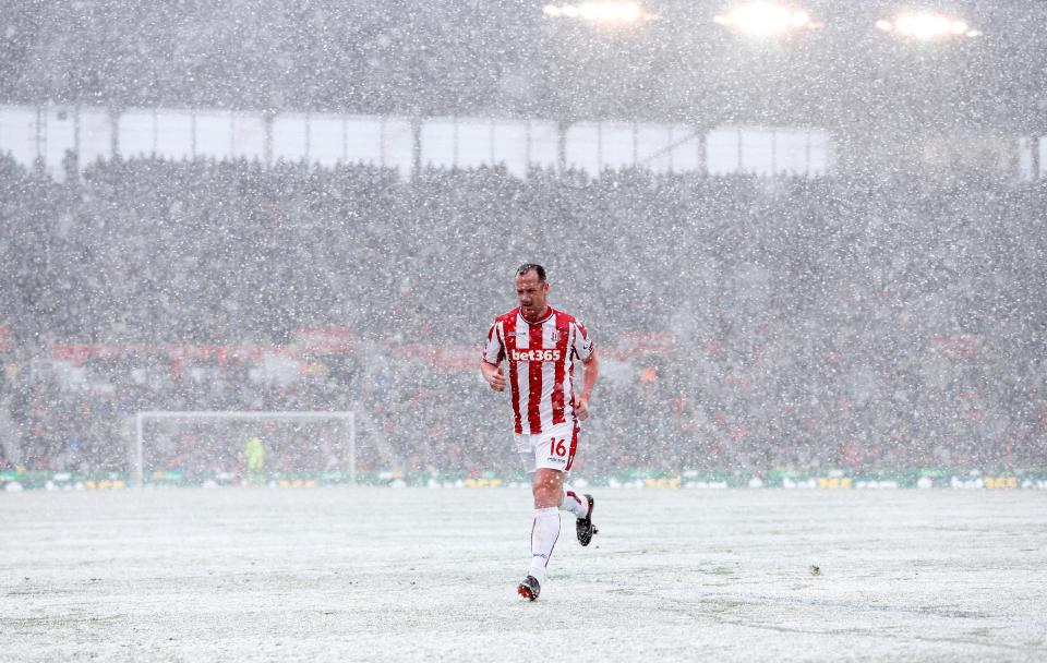  Charlie Adam couldn't wait to get into the hot showers