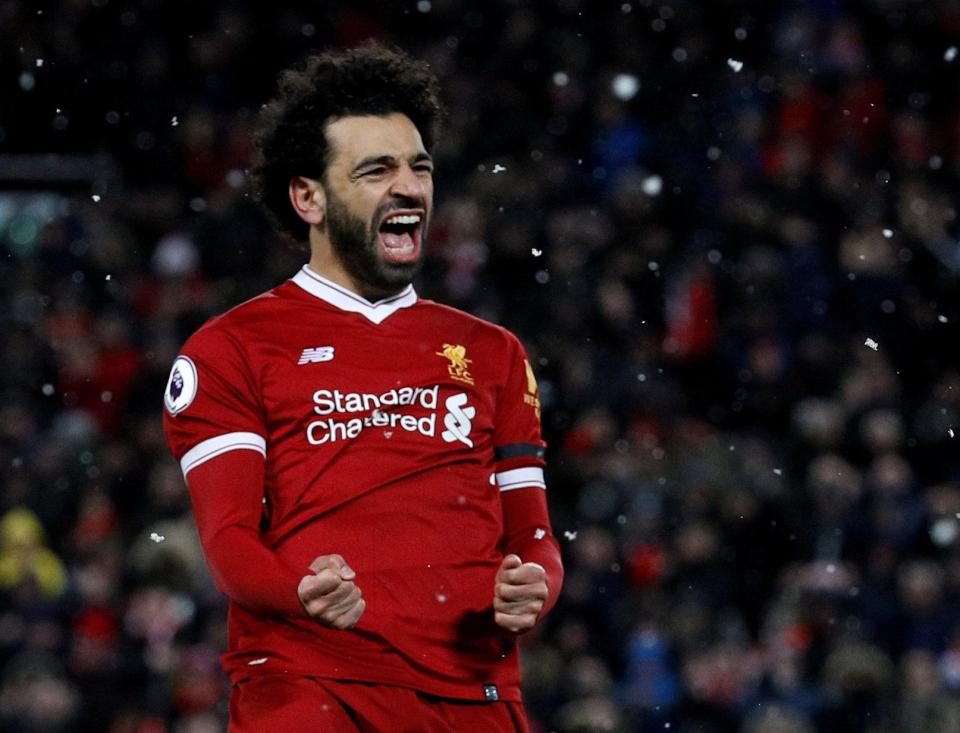  Mo Salah scored four against Watford to take his tally to 36 for the season