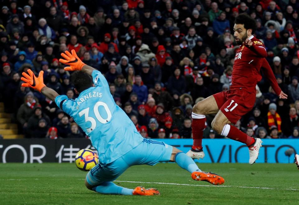  The Watford defence left their keeper helplessly exposed