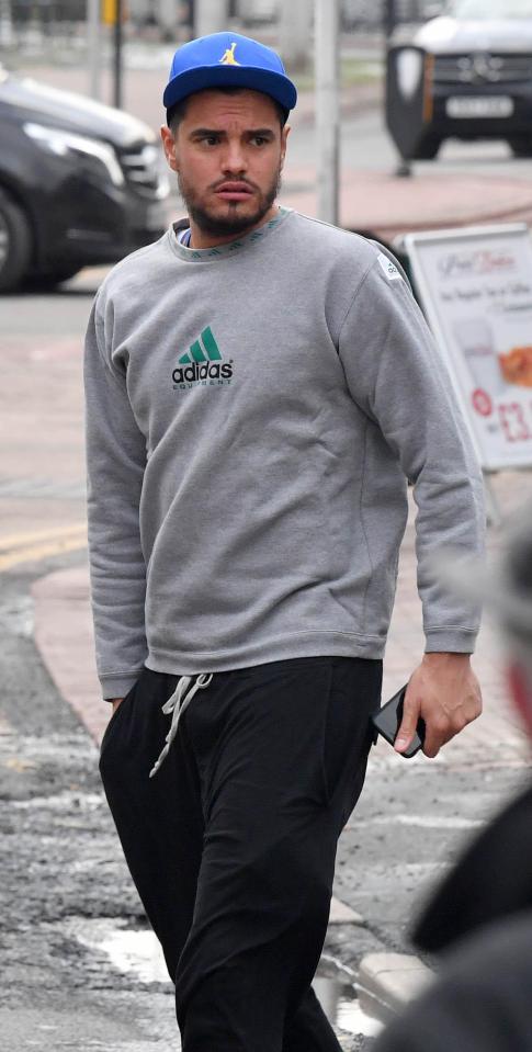 Sergio Romero looked relaxed and content - the day after making two fine saves for Man Utd as they beat Brighton in the FA CUP