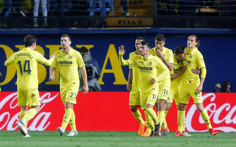  The Yellow Submarine celebrate after the Turkish striker's 82nd minute header