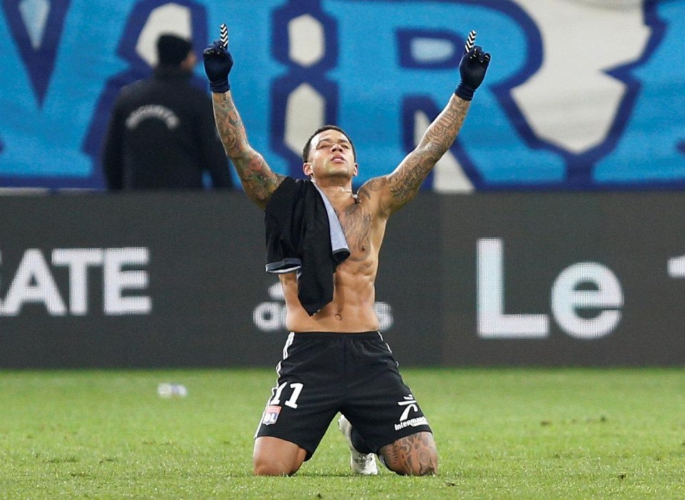 Memphis Depay scored a last-gasp winner for Lyon against Marseille