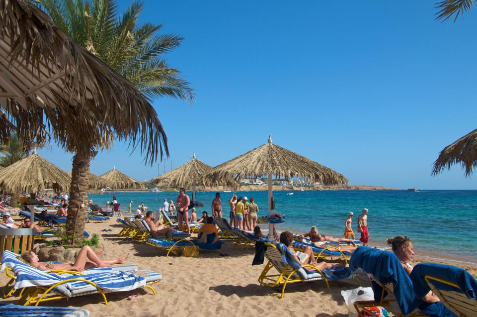 British holidaymakers have also been returning to Egypt, despite concerns over terror attacks