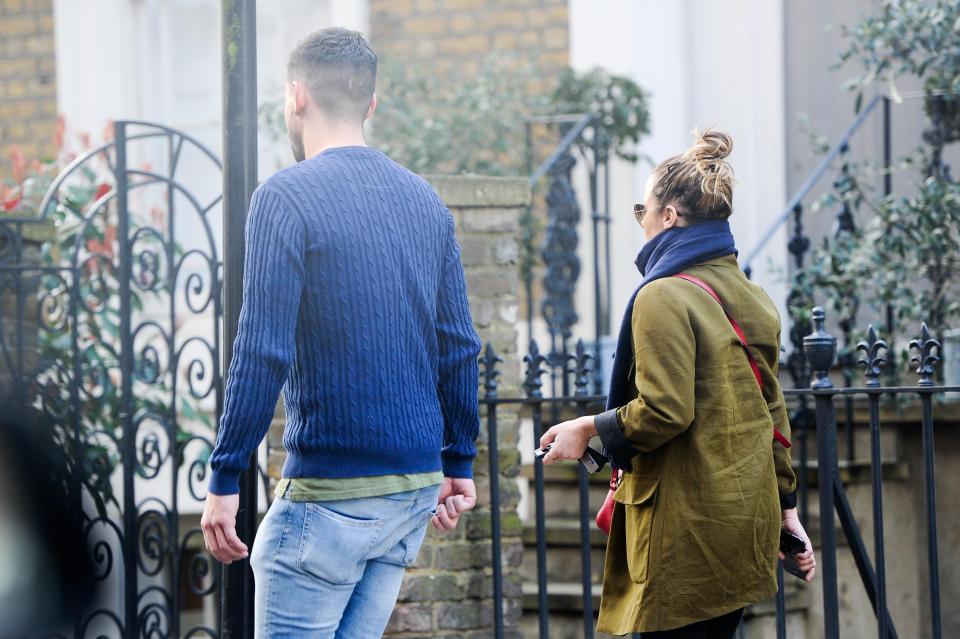  Caroline and Andrew seemed loved-up despite a recent rocky patch