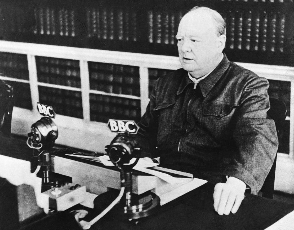  Former PM and war hero Winston Churchill has once again been labelled a war criminal