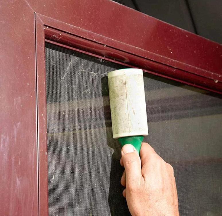  Try using a lint roller to get hair and dust out of screens or speakers