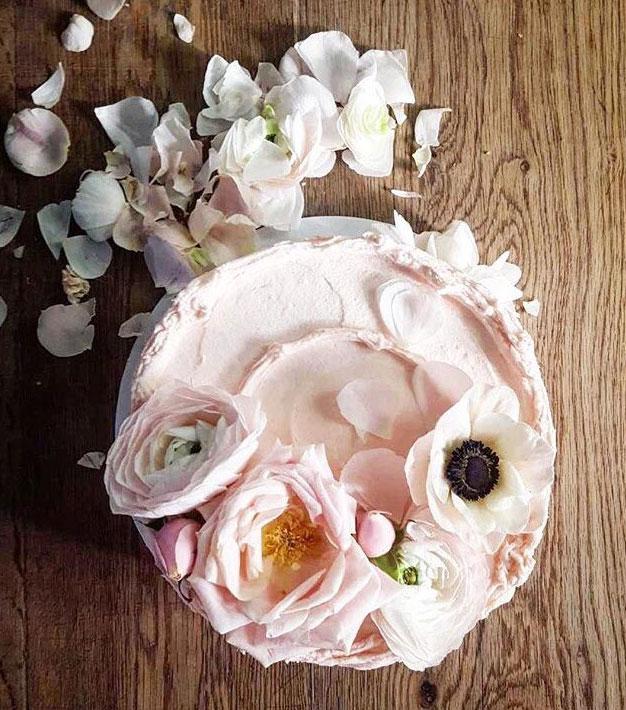 Claire Ptak runs Violet Cakes - this is one of her cakes, but what will Meghan and Harry opt for?