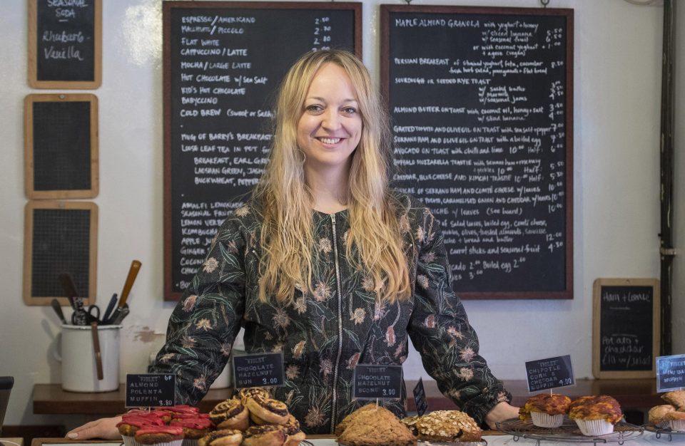  Claire Ptak, owner of Violet Bakery in Hackney, East London, has been chosen to make the cake for the wedding in May of Prince Harry and Meghan Markle