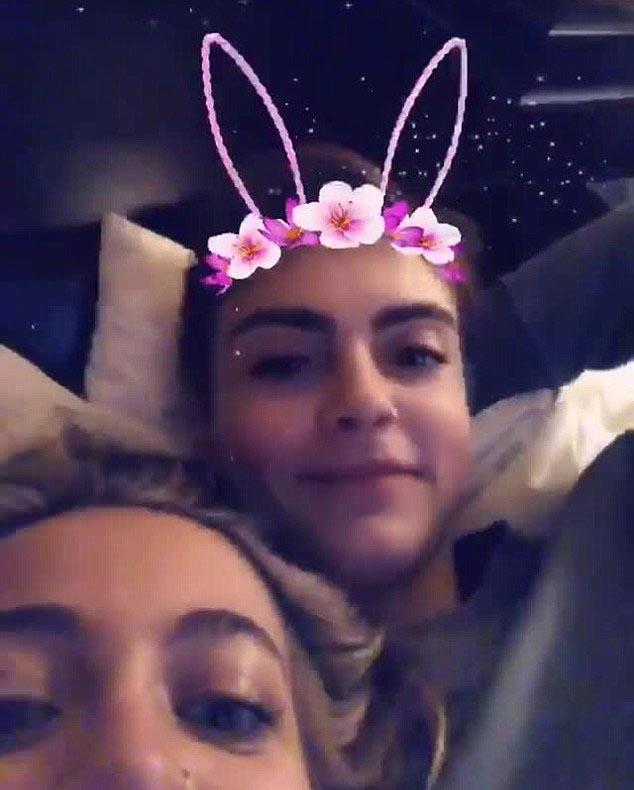 Cara Delevingne and Paris Jackson