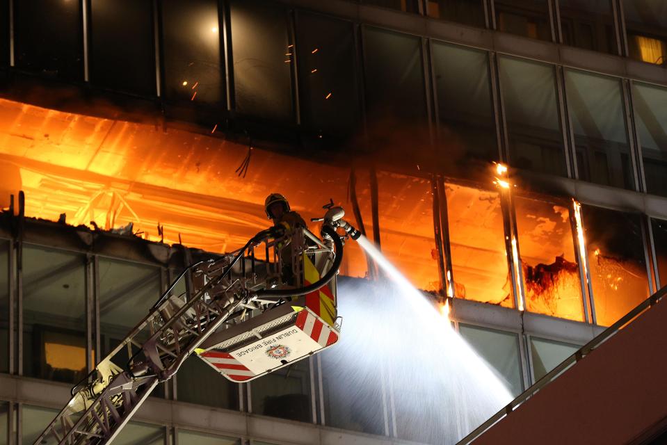  Dublin Fire Brigade confirmed they had sent eight crews and command units to deal with the Ballymun blaze