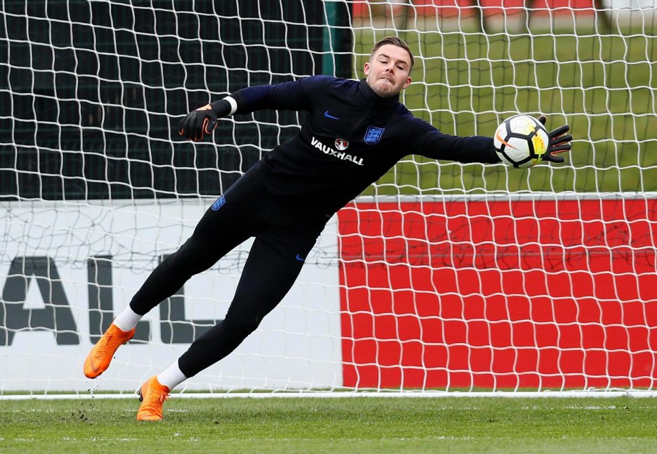 Jack Butland will leap into the spotlight against Italy - with just two friendlies to come after that