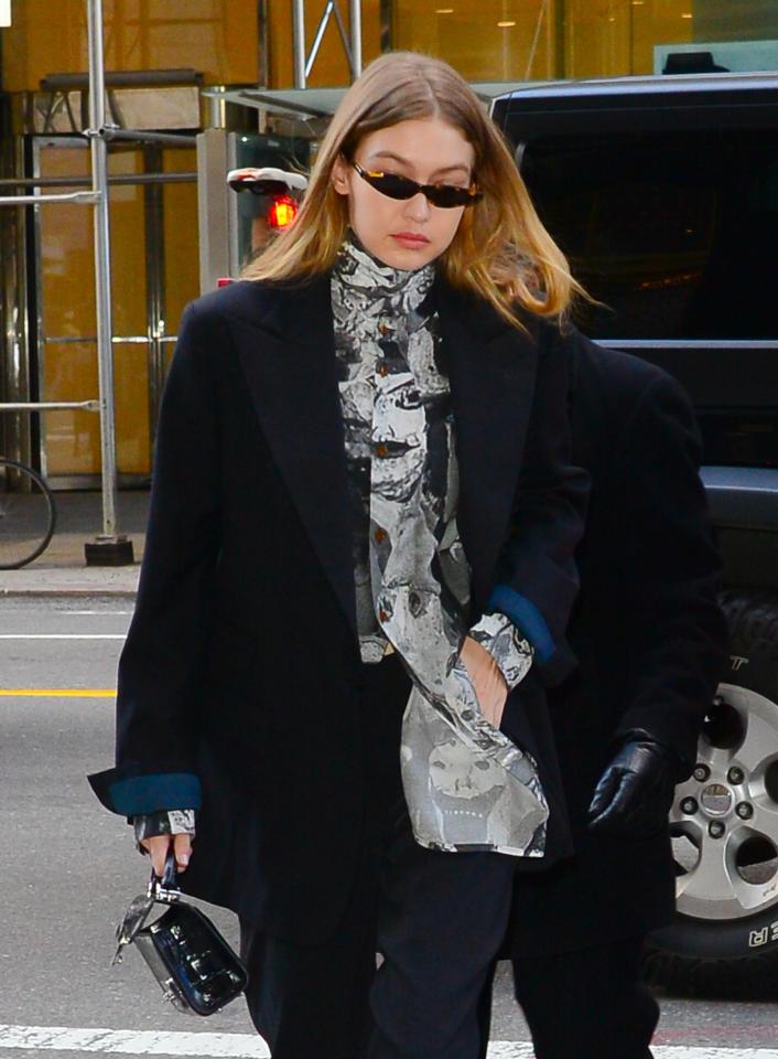  Thin black shades have become a staple of Gigi's