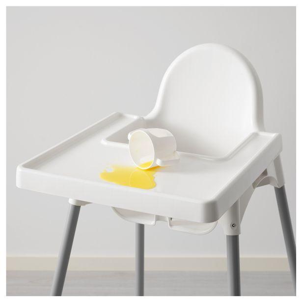  You can pop this IKEA high chair in the dishwasher