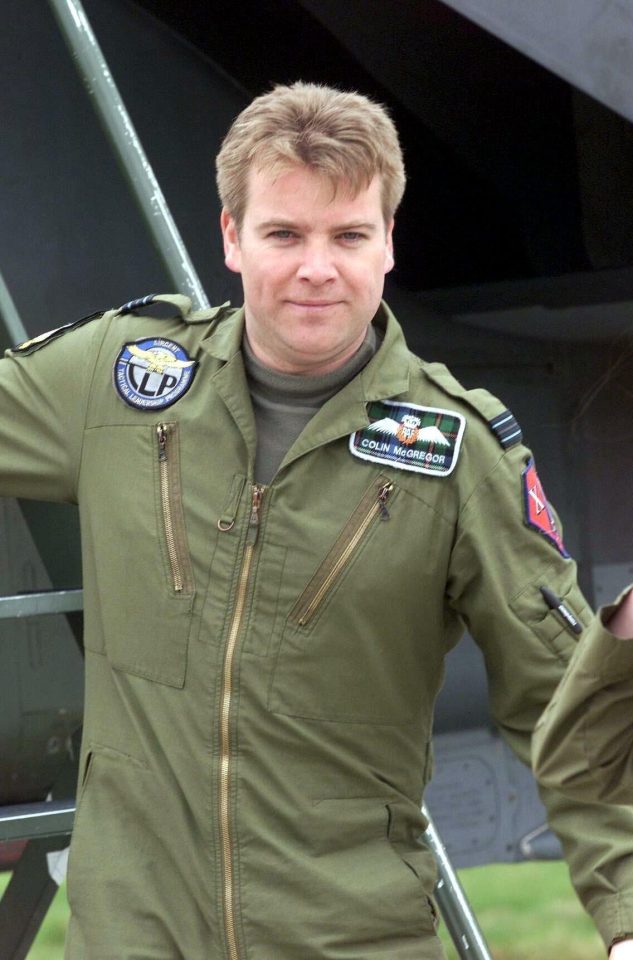  Colin McGregor is a former RAF pilot and brother of actor Ewan McGregor