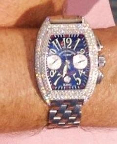  The stolen watch, which was worth over £100,000