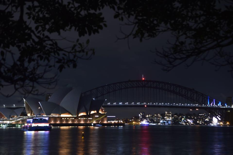  The Sydney Opera House was one of the world's major buildings that went dark for Earth Hour