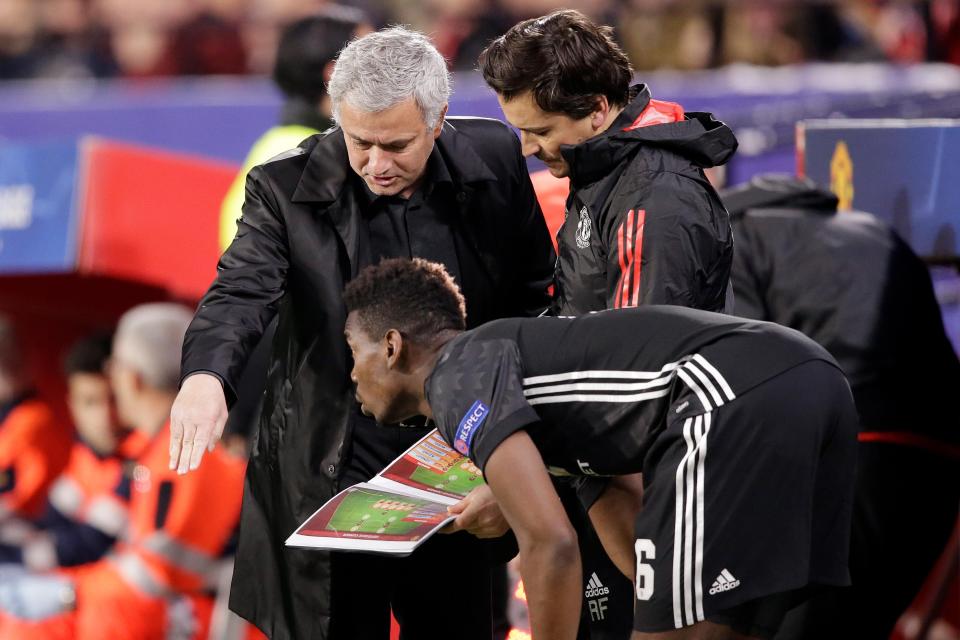 Jose and Pogba's relationship continues to be strained