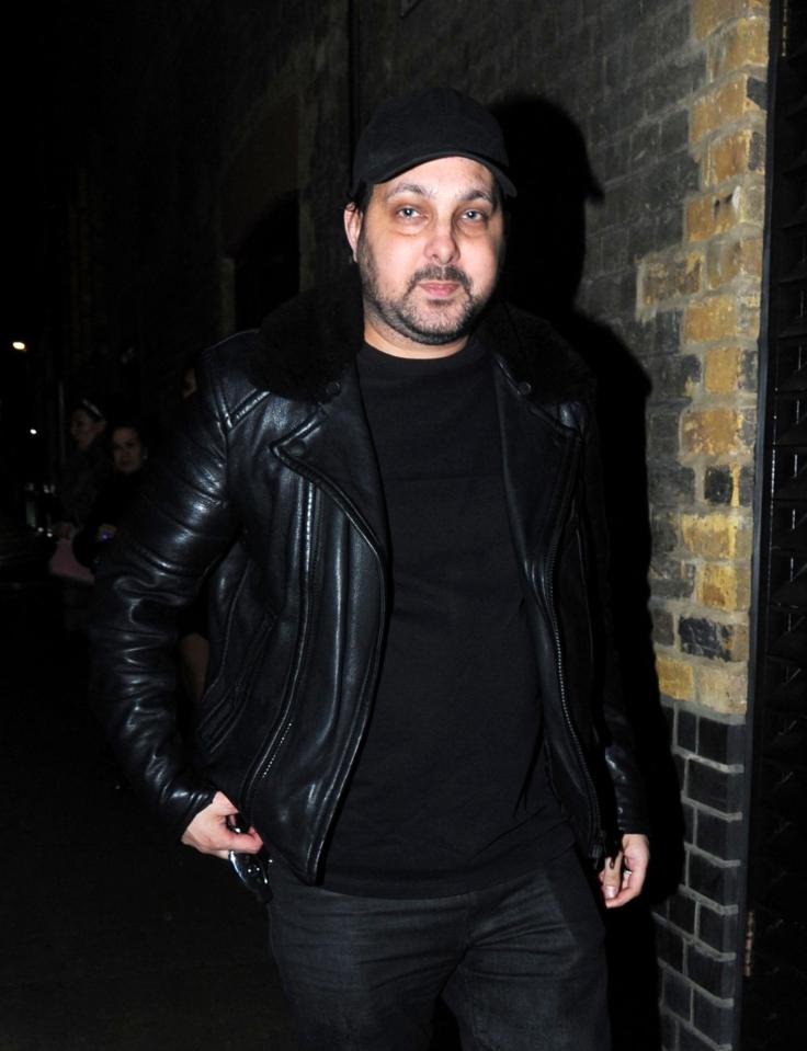  Despite appearing to be in some discomfort, the 34-year-old smiled for the cameras as he left the Chiltern Firehouse