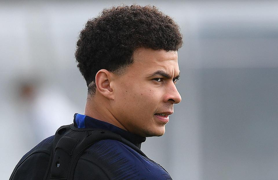 Dele Alli is fearful for his place at this summer's World Cup