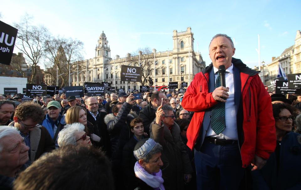  Labour's John Mann said the party might not exist in future if it didn't tackle anti-Semitism