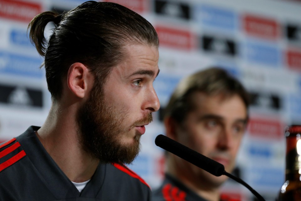 David De Gea revealed to the media this week how he feels more affection in England playing for Manchester United