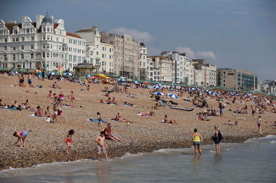  Brighton is a classic British sea side town - and people love to take photos of its retro seafront on Instagram