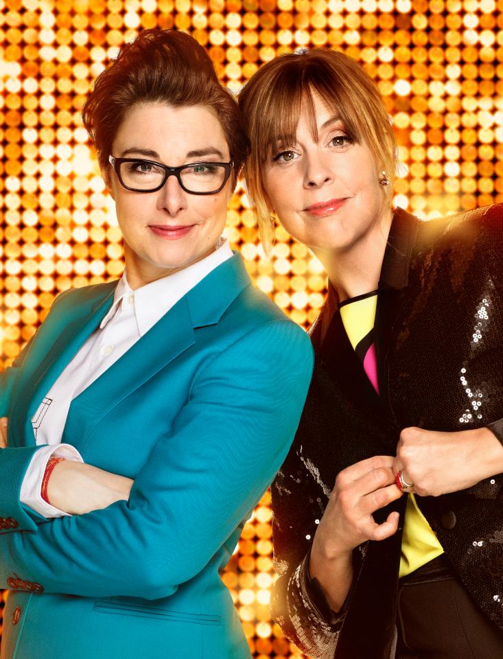 Mel and Sue are struggling to generate genuine laughter from the audience so BBC is using canned laughter