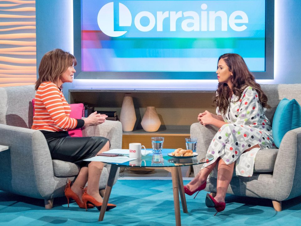  Vicky spoke about Charlotte's DVD on Lorraine