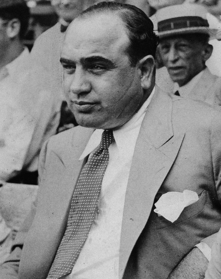  Al Capone actively courted the limelight and became a celebrity of sorts during his reign of terror